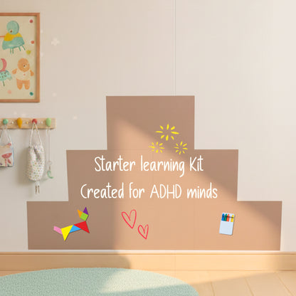 Magnetic Wall Decal 6 Sheets with Accessories