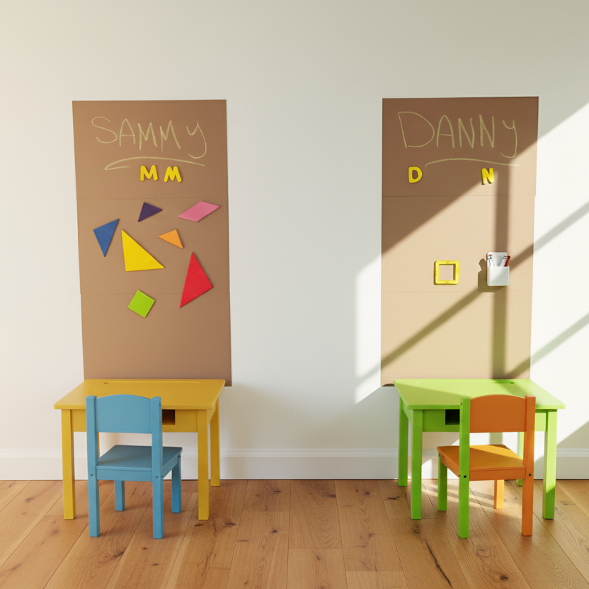 Magnetic Wall Decal 6 Sheets with Accessories